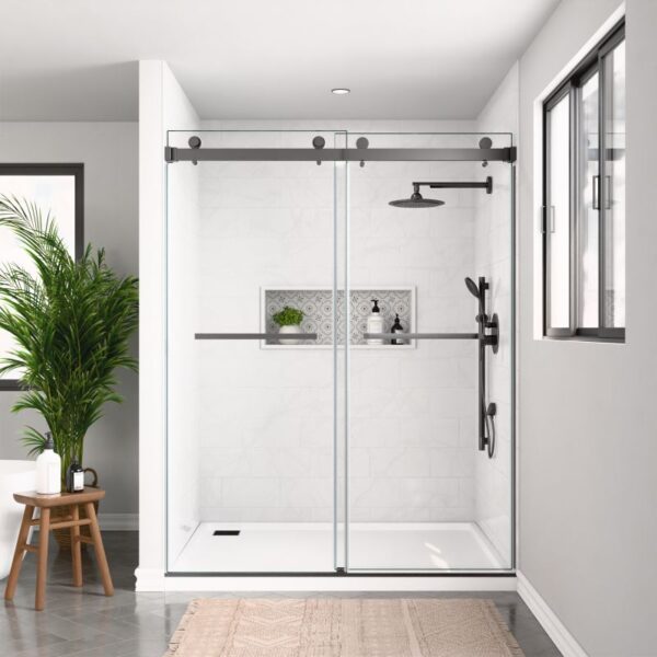 Double Sliding Door--Space Grey